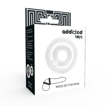 ADDICTED TOYS - POTENZ- C-RING PENE CHIARO - ADDICTED TOYS | Lingerie Harness Boutique