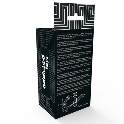 ADDICTED TOYS - PLUG ANALE CON DOPPIO ANELLO PER PENE E TESTICOLI NERI - ADDICTED TOYS | Lingerie Harness Boutique