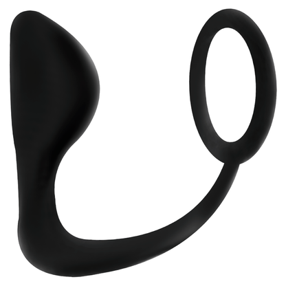 ADDICTED TOYS - PLUG ANALE CON ANELLO PENE NERO - ADDICTED TOYS | Lingerie Harness Boutique