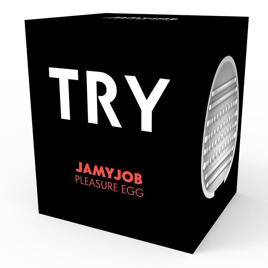 JAMYJOB -MASTURBATORE EGG VERSIONE NERA DISCRETT - JAMYJOB | Lingerie Harness Boutique