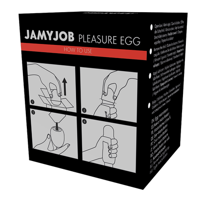 JAMYJOB -MASTURBATORE EGG VERSIONE NERA DISCRETT - JAMYJOB | Lingerie Harness Boutique