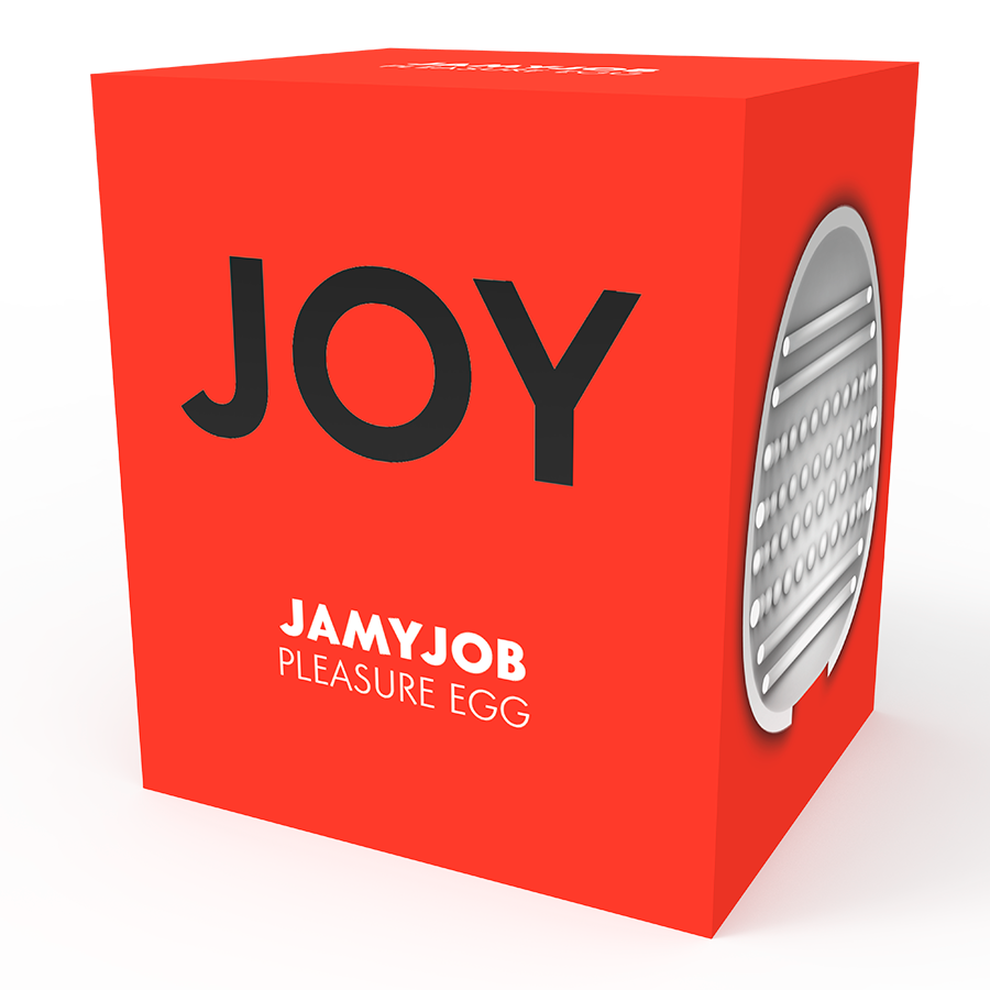 JAMYJOB - EGG MASTURBATOR RED VERSION DISCRETT