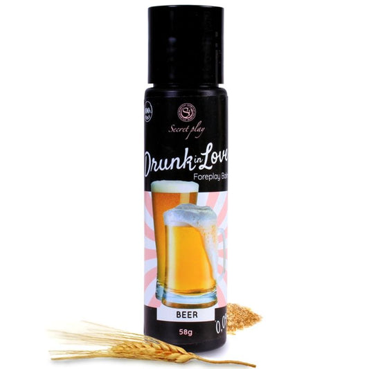 SECRETPLAY - BIRRA LUBE DRUNK IN LOVE 60 ML - SECRETPLAY COSMETIC | Lingerie Harness Boutique