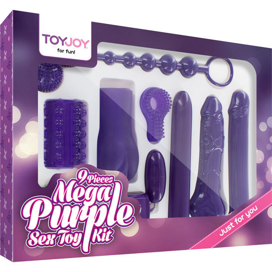 TOYJOY - SOLO PER TE MEGA KIT GIOCATTOLI SESSUALI VIOLA - TOYJOY | Lingerie Harness Boutique