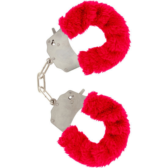TOYJOY - POLSINI FURRY FUN BONDAGE ROSSO - TOYJOY | Lingerie Harness Boutique
