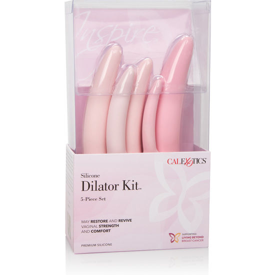 CALEXOTICS - SET DI DILATATORE IN SILICONE INSPIRE 5 PZ