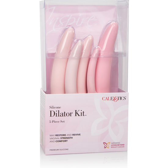 CALEXOTICS - SET DI DILATATORE IN SILICONE INSPIRE 5 PZ - CALEXOTICS | Lingerie Harness Boutique