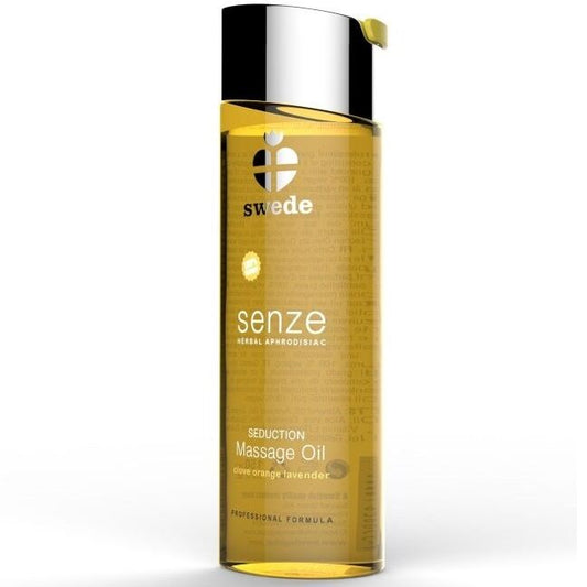 SWEDE - OLIO DA MASSAGGIO APHRODISIACO ALLE ERBE SVEDESI SEDUZIONE 75 ML - SWEDE | Lingerie Harness Boutique