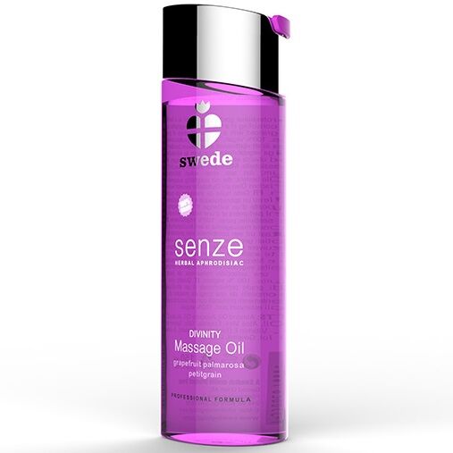 SWEDE - OLIO DA MASSAGGIO APHRODISIACO ALLE ERBE DIVINITY 75 ML - SWEDE | Lingerie Harness Boutique