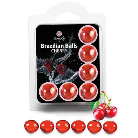 SECRETPLAY - BRASILIANI PALLE DI CILIEGIE - SECRETPLAY COSMETIC | Lingerie Harness Boutique