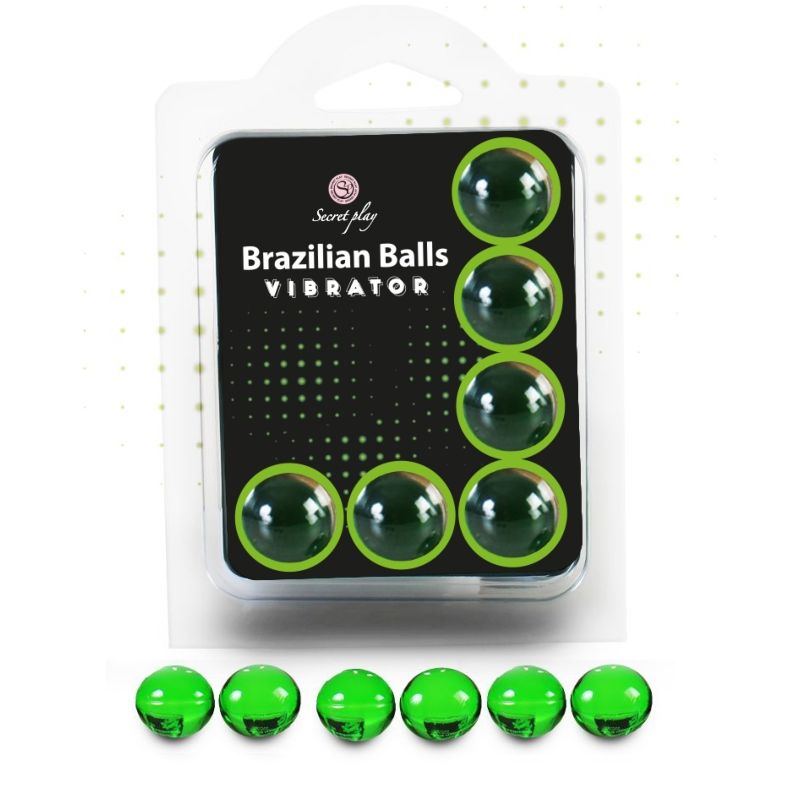 SECRETPLAY - SET OF 6 BRAZILIAN BALL VIBRATORS