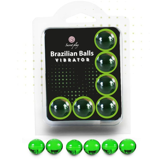 SECRETPLAY - SET 6 VIBRATORI PER PALLINE BRASILIANI - SECRETPLAY COSMETIC | Lingerie Harness Boutique