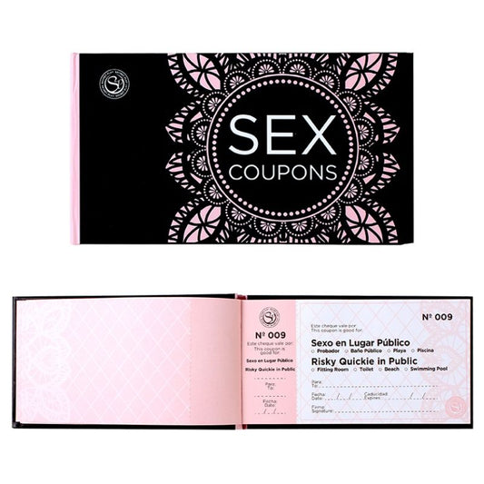 SECRETPLAY - COUPON SESSUALI (ES/EN) - SECRETPLAY 100% GAMES | Lingerie Harness Boutique