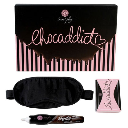 SECRETPLAY - GIOCO "CHOCADDICT" (FR/PT) - SECRETPLAY 100% GAMES | Lingerie Harness Boutique