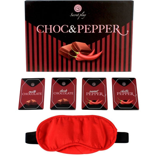 SECRETPLAY - GIOCO "CHOC & PEPPER" (FR/PT) - SECRETPLAY 100% GAMES | Lingerie Harness Boutique
