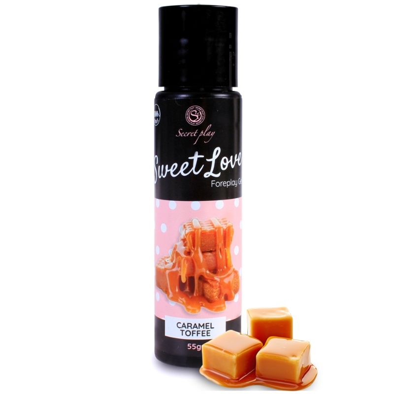 SECRETPLAY - GEL DOLCE AMORE CARAMELLO 60 ML - SECRETPLAY COSMETIC | Lingerie Harness Boutique