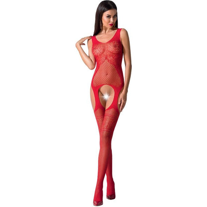 PASSION -E DONNA BS061 BODYSTOCKING BLACK ONE SIZE