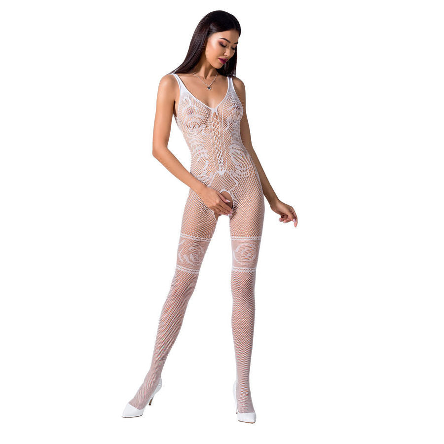 PASSION - WOMEN BS069 BLACK BODYSTOCKING ONE SIZE