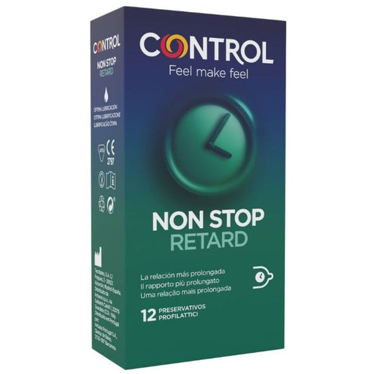 CONTROL - NON STOP RETARD CONDOMS 12 UNITS - CONTROL CONDOMS | Lingerie Harness Boutique