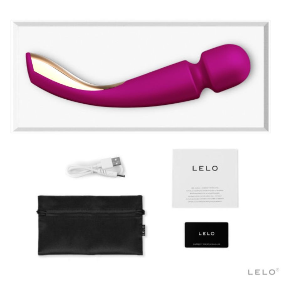 LELO - SMART WAND 2 BORDEAUX - LELO | Lingerie Harness Boutique
