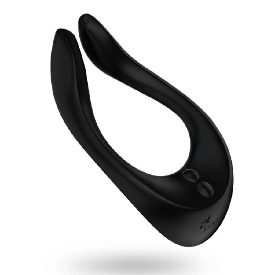SATISFYER - PARTNER MULTIFUN 2 NERO - SATISFYER PARTNER | Lingerie Harness Boutique
