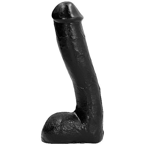 ALL BLACK - REALISTIC ANAL PENIS 23 CM