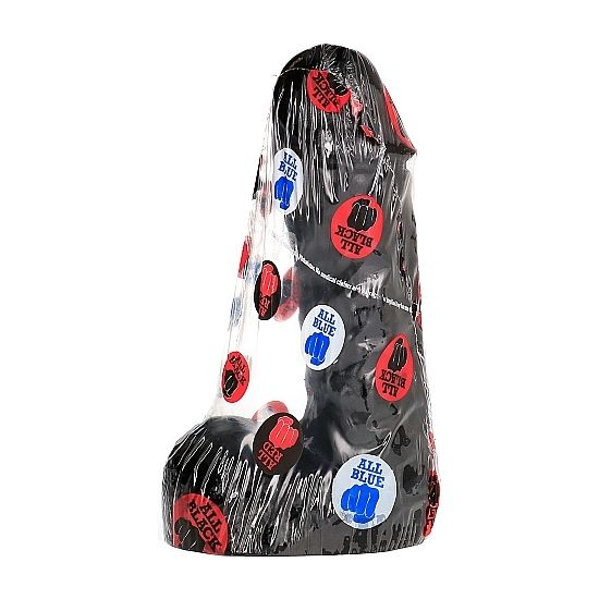 ALL BLACK - DONG 19 CM - ALL BLACK | Lingerie Harness Boutique