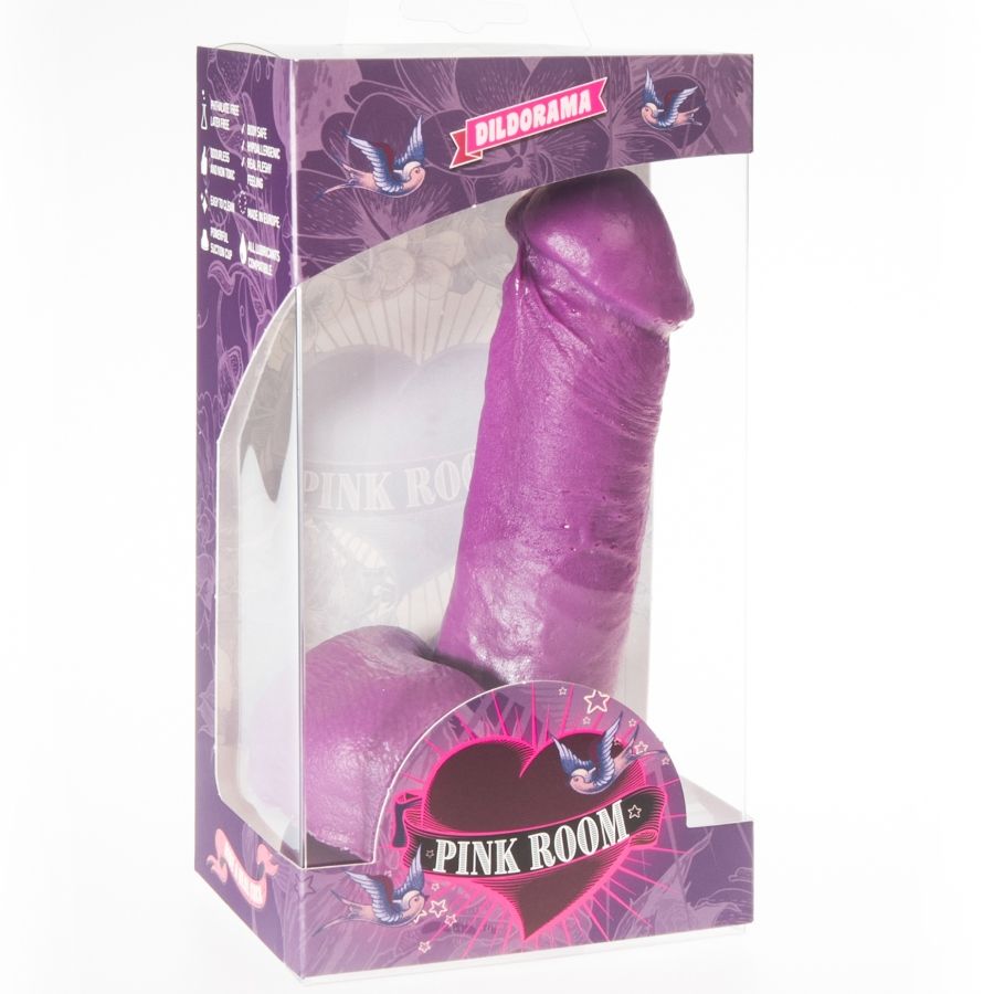 PINK ROOM - DILDO NAO REALISTICO VIOLA 16 CM - PINK ROOM | Lingerie Harness Boutique