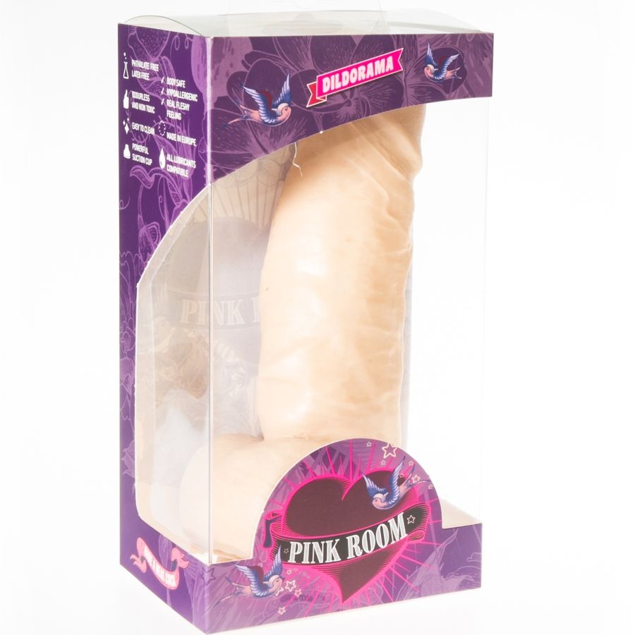 PINK ROOM - DILDO REALISTICO DAYAN FLESH 17 CM - PINK ROOM | Lingerie Harness Boutique