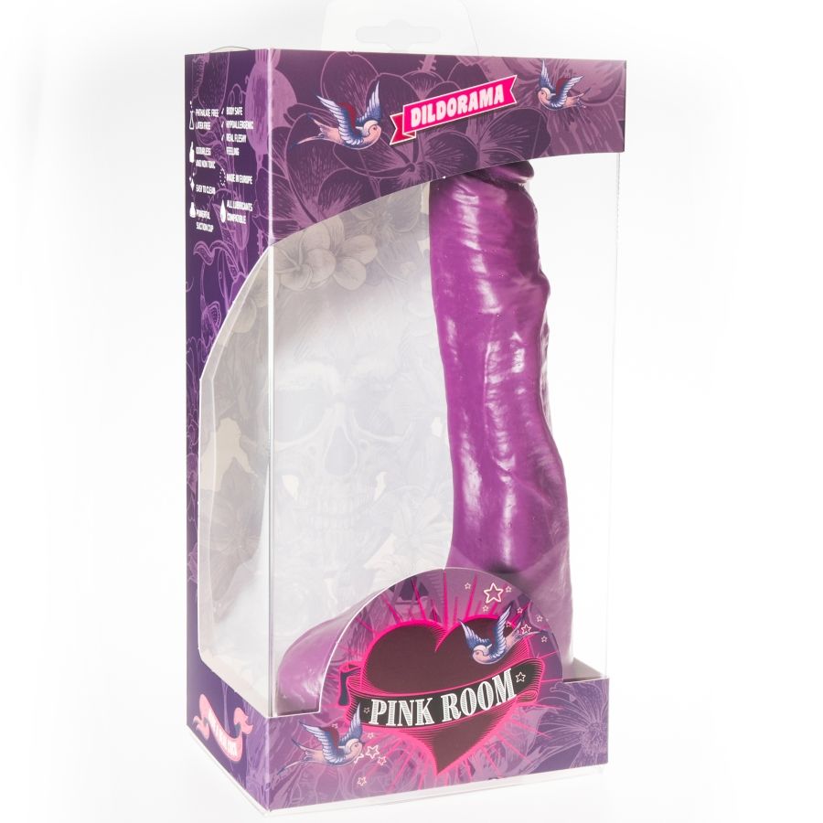 PINK ROOM - NILO DILDO REALISTICO VIOLA 23 CM - PINK ROOM | Lingerie Harness Boutique