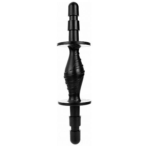 HUNG SYSTEM - DOPPIA PENETRAZIONE NERA - HUNG SYSTEM | Lingerie Harness Boutique