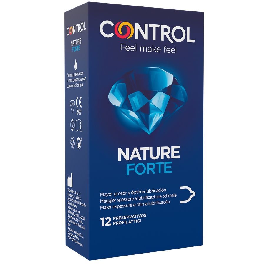 CONTROL - FORTE 12 UNITÀ - CONTROL CONDOMS | Lingerie Harness Boutique