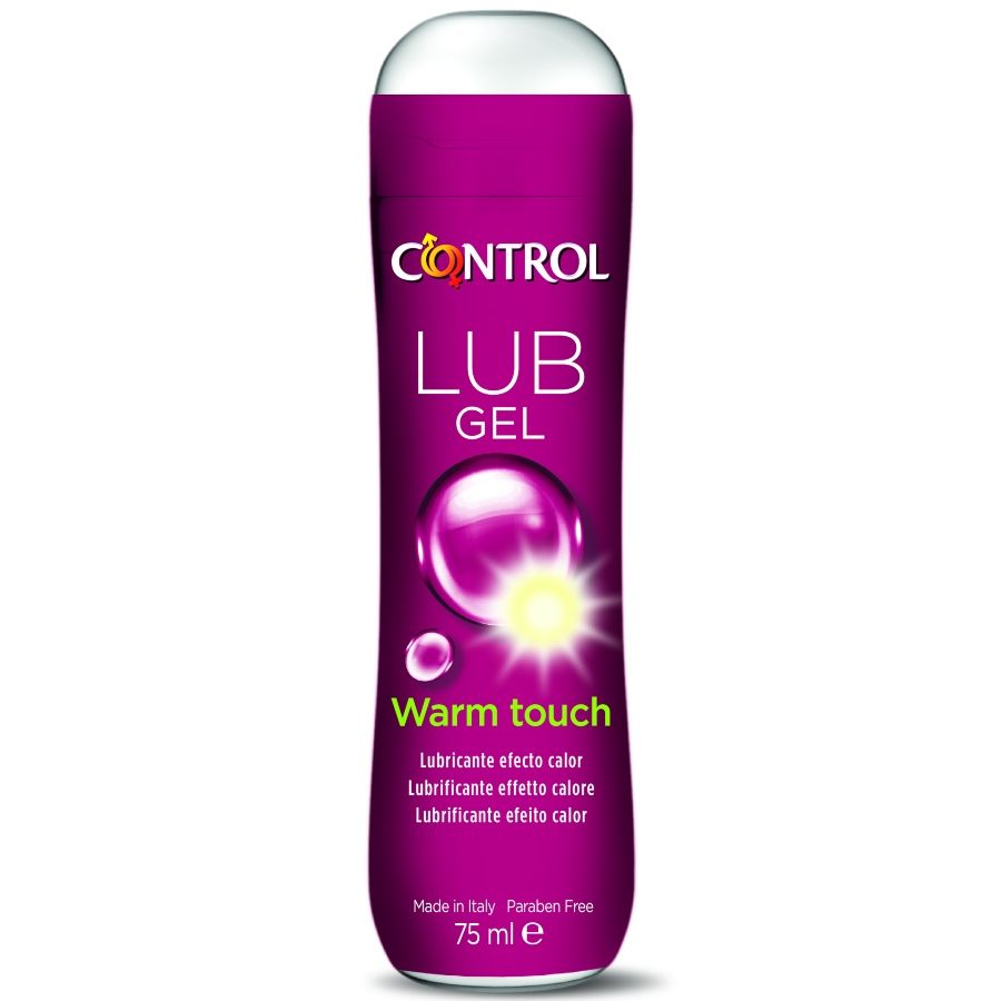 CONTROL - LUB GEL LUBRIFICANTE EFFETTO CALORE 75 ML - CONTROL LUBES | Lingerie Harness Boutique