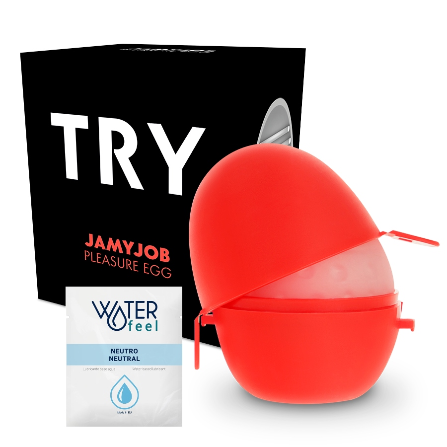 JAMYJOB -MASTURBATORE EGG VERSIONE NERA DISCRETT - JAMYJOB | Lingerie Harness Boutique