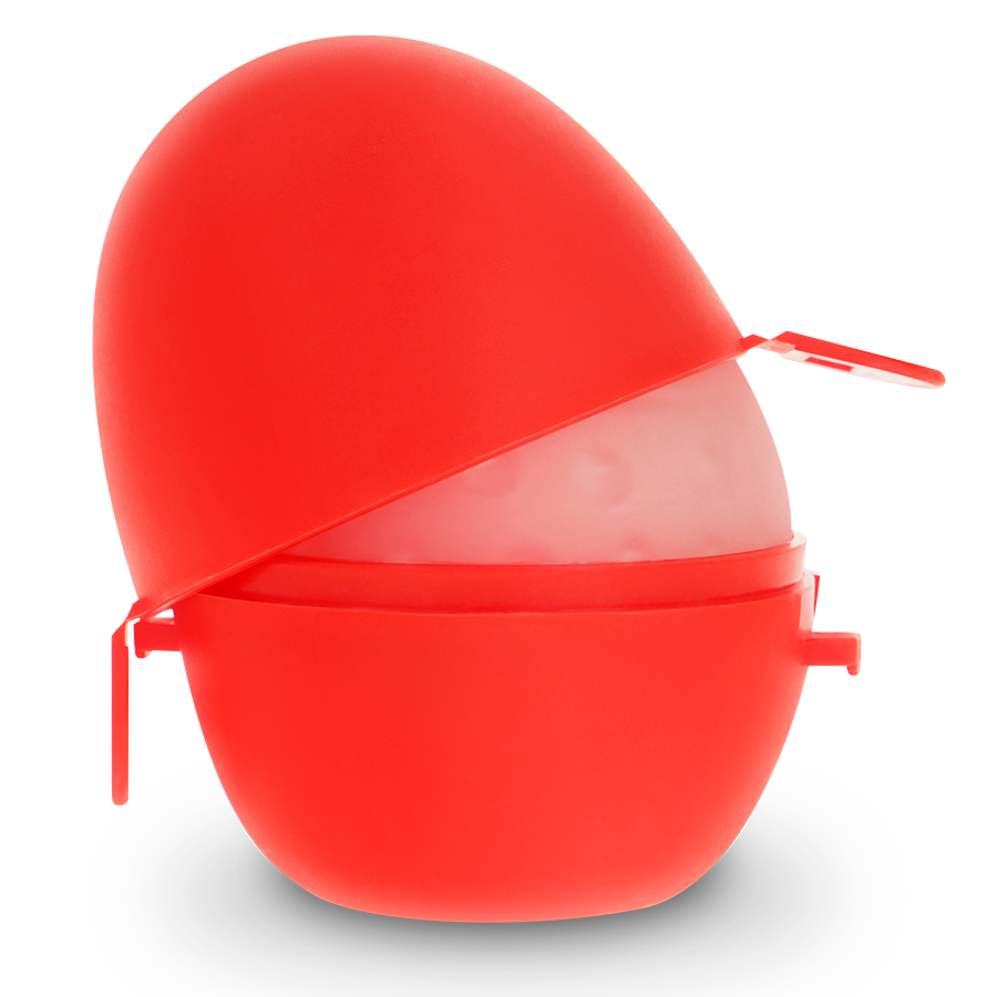 JAMYJOB - EGG MASTURBATOR EDIZIONE ROSSA DISCRETT - JAMYJOB | Lingerie Harness Boutique