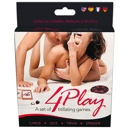 KHEPER GAMES - 4PLAY SET DE JUEGOS. - KHEPER GAMES | Lingerie Harness Boutique