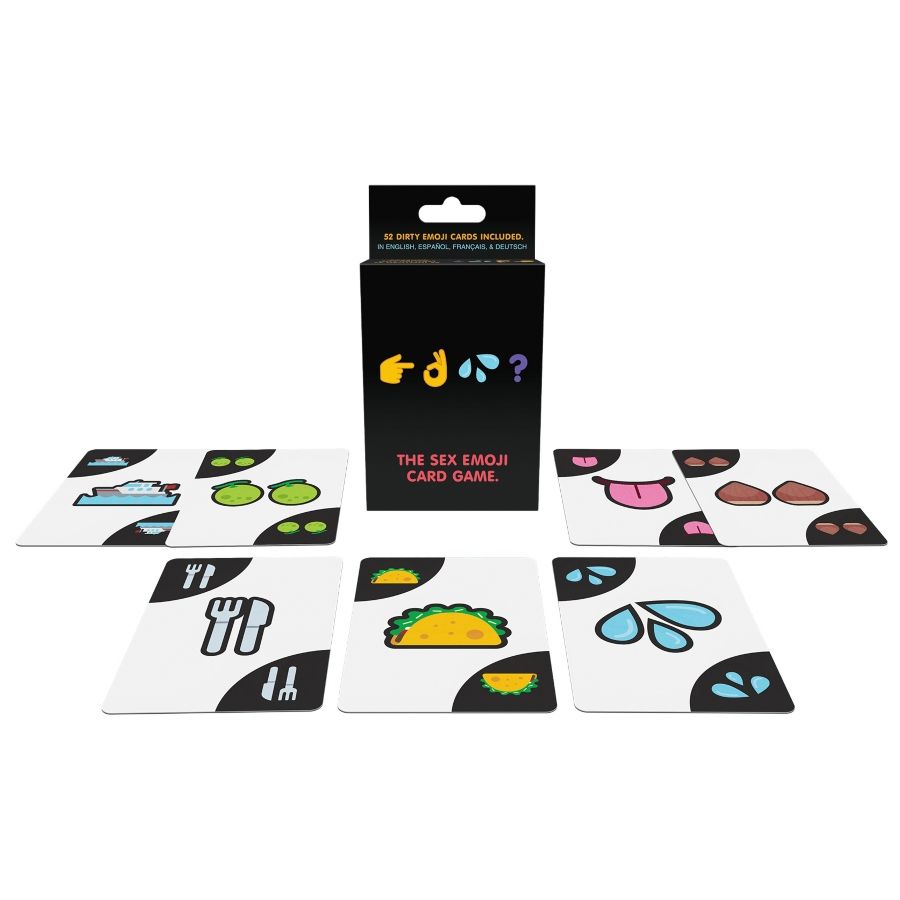 KHEPER GAMES - GIOCO DI CARTE EMOJIS SESSUALI DTF - KHEPER GAMES | Lingerie Harness Boutique