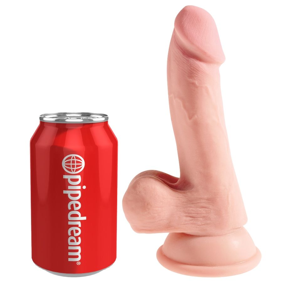 KING COCK - DILDO TRIPLA DENSIT 14 CM - KING COCK PLUS | Lingerie Harness Boutique