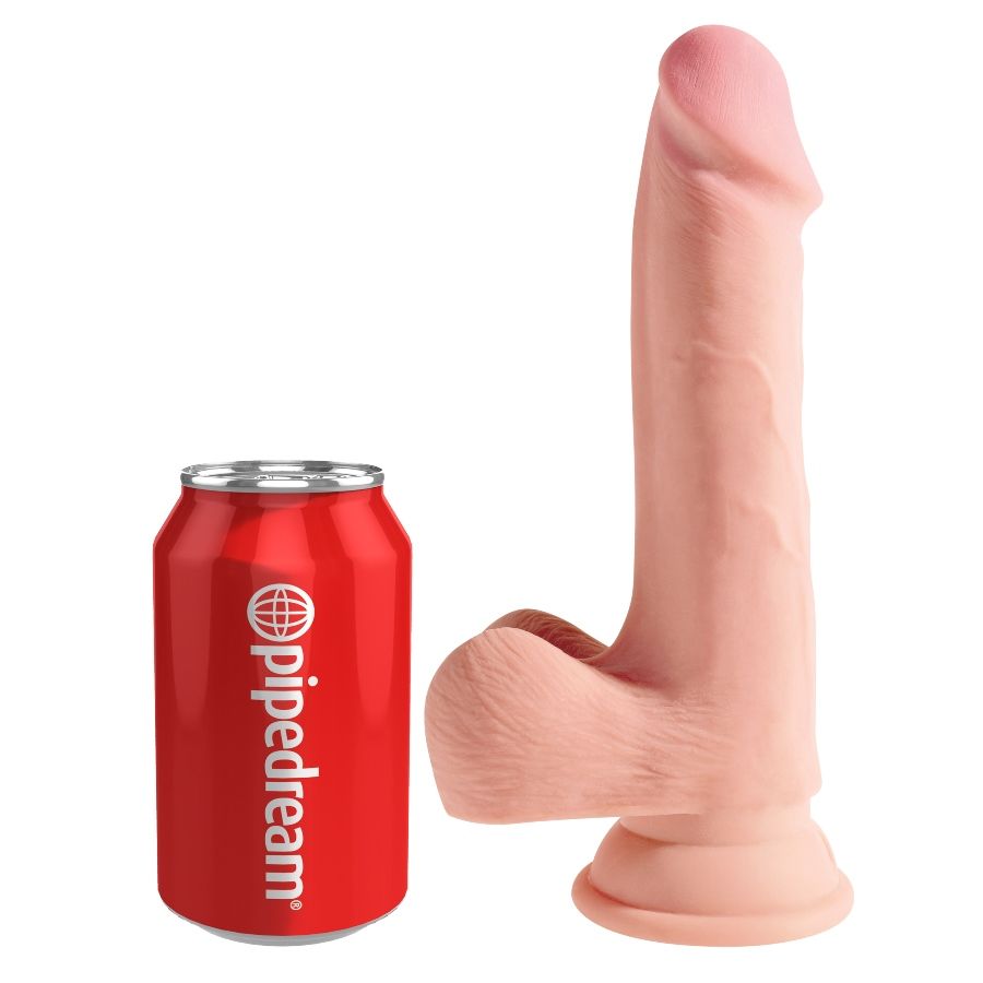 KING COCK - DILDO TRIPLA DENSIT 19 CM - KING COCK PLUS | Lingerie Harness Boutique