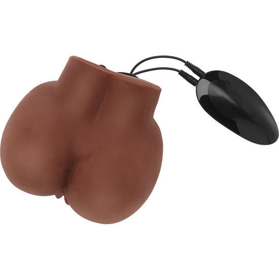ACT - MASTURBATORE HOT HONEY RIDER CON VIBRATORE MARRONE - ACT | Lingerie Harness Boutique