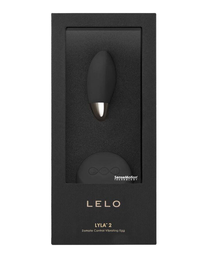 LELO - LYLA 2 INSIGNIA DESIGN EDITION UOVO MASSAGER NERO - LELO | Lingerie Harness Boutique