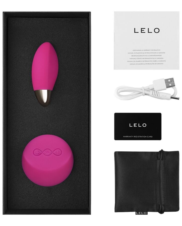 LELO - LYLA 2 INSIGNIA DESIGN EDITION UOVO MASSAGGIATORE CERISE - LELO | Lingerie Harness Boutique