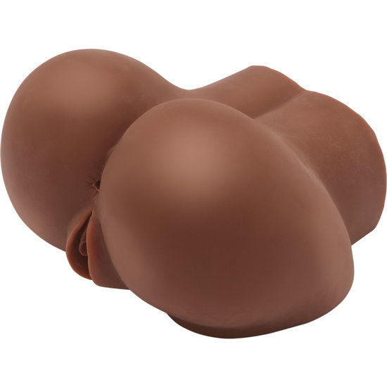ACT - BIG ASS MASTURBATORE REALISTICO CON VIBRATORE MARRONE - ACT | Lingerie Harness Boutique