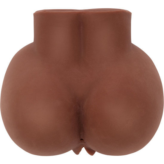 ACT - BIG ASS MASTURBATORE REALISTICO CON VIBRATORE MARRONE - ACT | Lingerie Harness Boutique