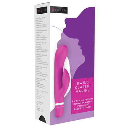 B SWISH - VIBRATOR BWILD CLASSIC MARINE RABBIT CERISE