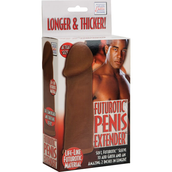 CALEXOTICS - FUTUROTIC ESTENSORE DEL PENE MARRONE - CALEXOTICS | Lingerie Harness Boutique