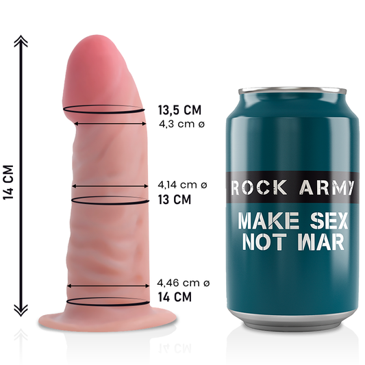 ROCKARMY - DUAL DENSITY TIGER 14 CM -O- 4.46 CM - ROCK ARMY | Lingerie Harness Boutique