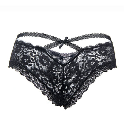 QUEEN LINGERIE - SLIP IN PIZZO FLOREALE S/M - QUEEN LINGERIE | Lingerie Harness Boutique