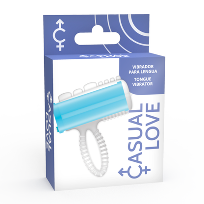 CASUAL LOVE - BLUE VIBRATING TONGUE RING