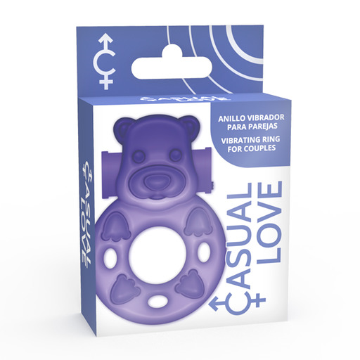 CASUAL LOVE - VIBRATING RING 26 LILAC BUNNY